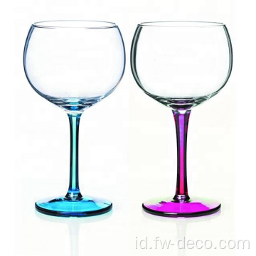 Balloon Gin Tonic Glass Bubble Stem Wine Glasses